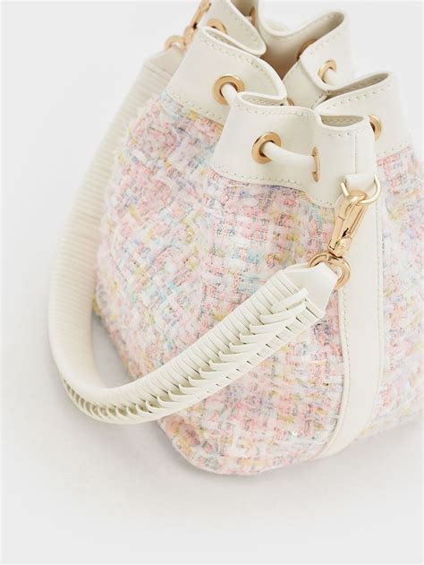 Pink Bucket Bag Handbags & Purses 